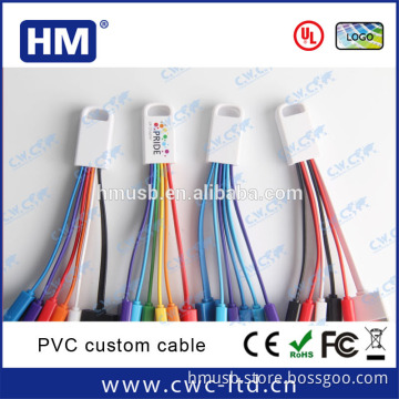 Good selling high quality colored micro usb cable for smartphone charging